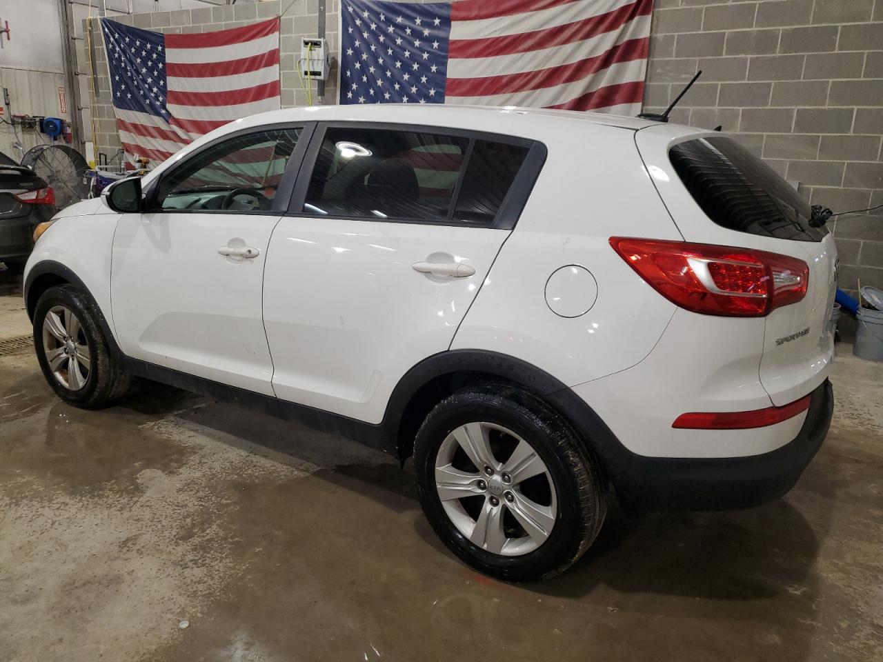 2012 KIA Sportage VIN KNDPB3A24C7299630 Copart auction photo, hail damage thumbnail 2
