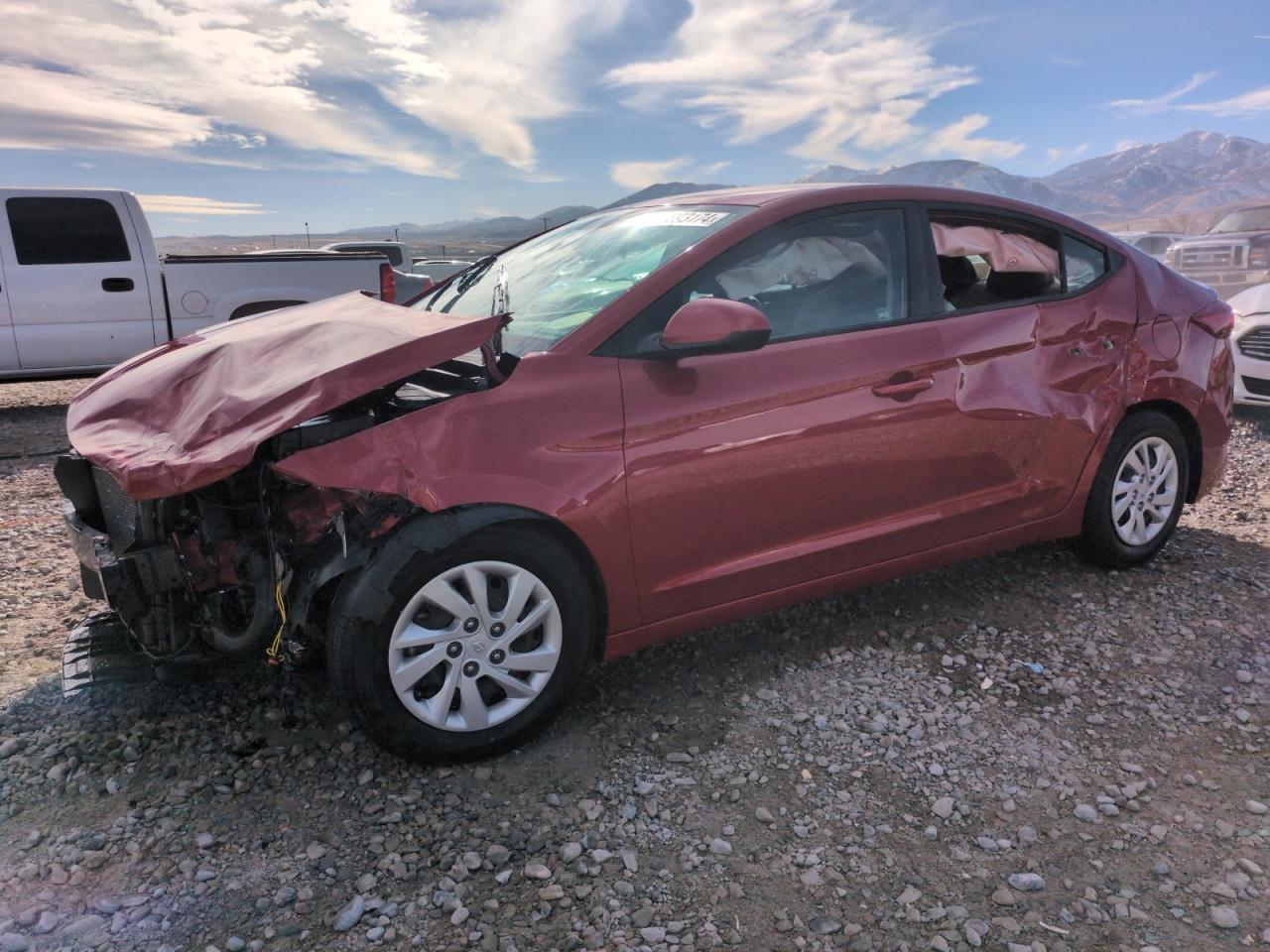2017 Hyundai Elantra VIN 5NPD74LF2HH206858