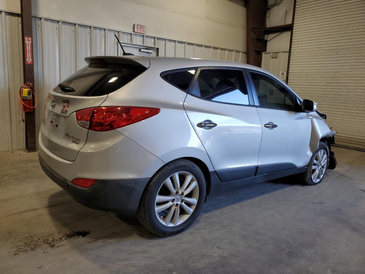 2013 Hyundai Tucson VIN KM8JU3AC9DU599722 Copart auction photo, front end damage thumbnail 3