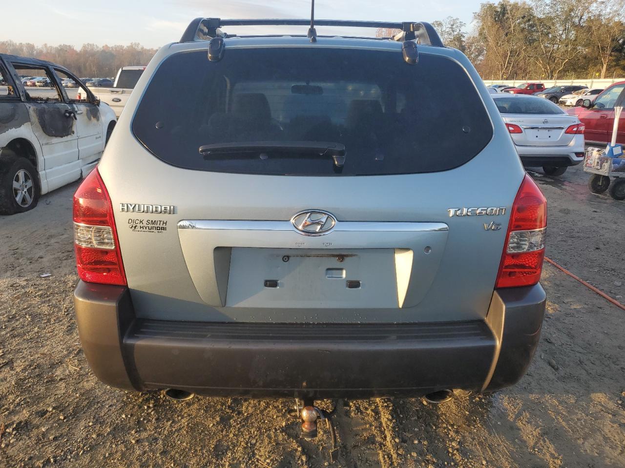 2005 Hyundai Tucson VIN KM8JN12D65U208326 Copart auction photo, front end damage thumbnail 6