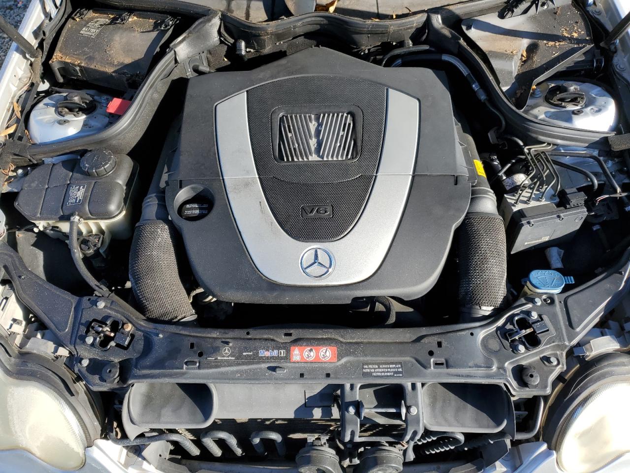 2006 Mercedes-Benz C-klasse VIN WDBRF52H26E020847 Copart auction photo, top/roof damage thumbnail 11