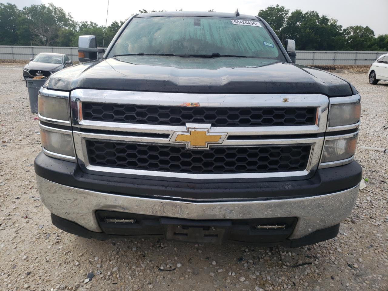 2014 Chevrolet Silverado VIN 1GCNCPEH3EZ304740 Copart auction photo, burn - engine damage thumbnail 5