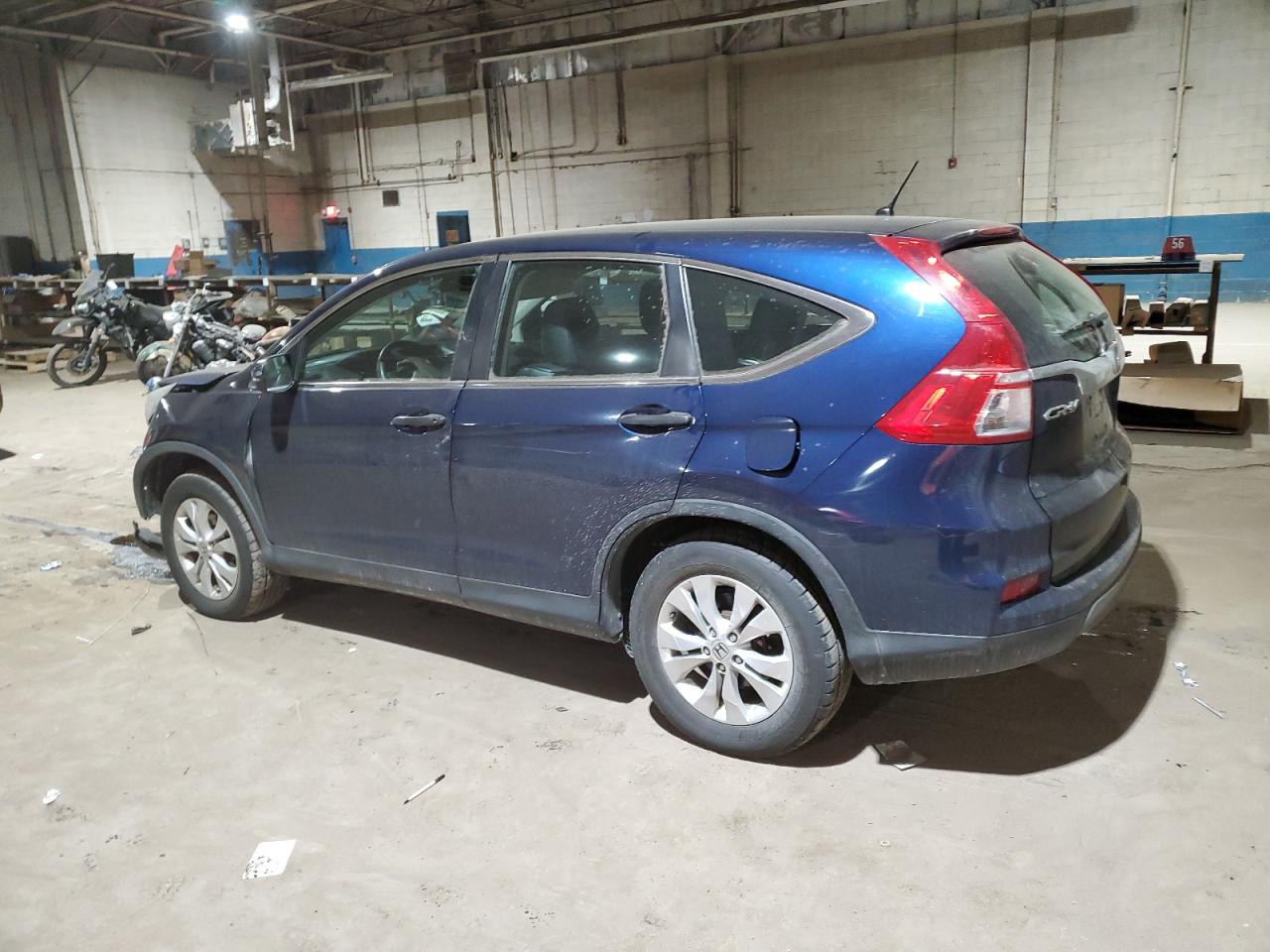 2015 Honda CR-V VIN 5J6RM4H3XFL063299 Copart auction photo, front end damage thumbnail 2