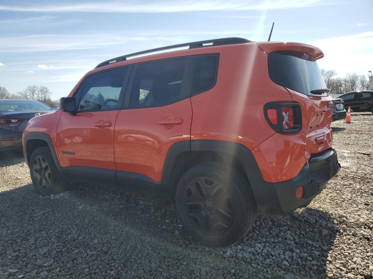 2018 Jeep Renegade VIN ZACCJBAB4JPH47263 Copart auction photo, rear end damage thumbnail 2