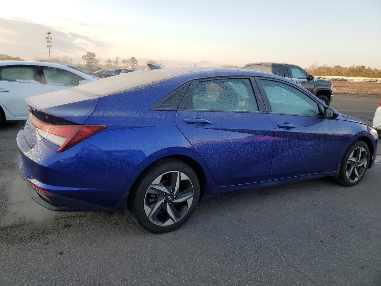 2023 Hyundai Elantra VIN KMHLS4AGXPU559807 Copart auction photo, rear end damage thumbnail 3