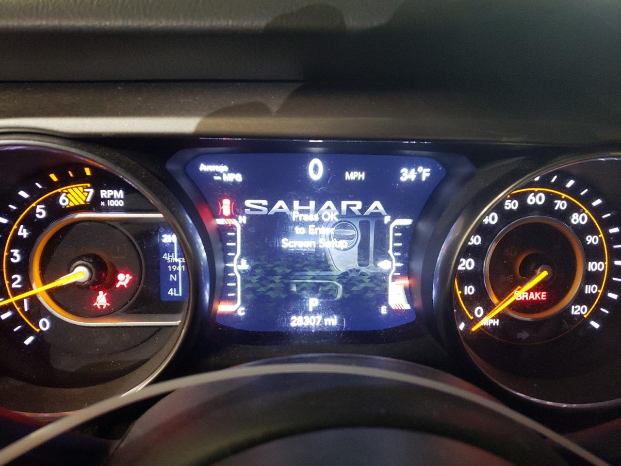 2019 Jeep Wrangler VIN 1C4HJXENXKW506092 Copart auction photo, front end damage thumbnail 9