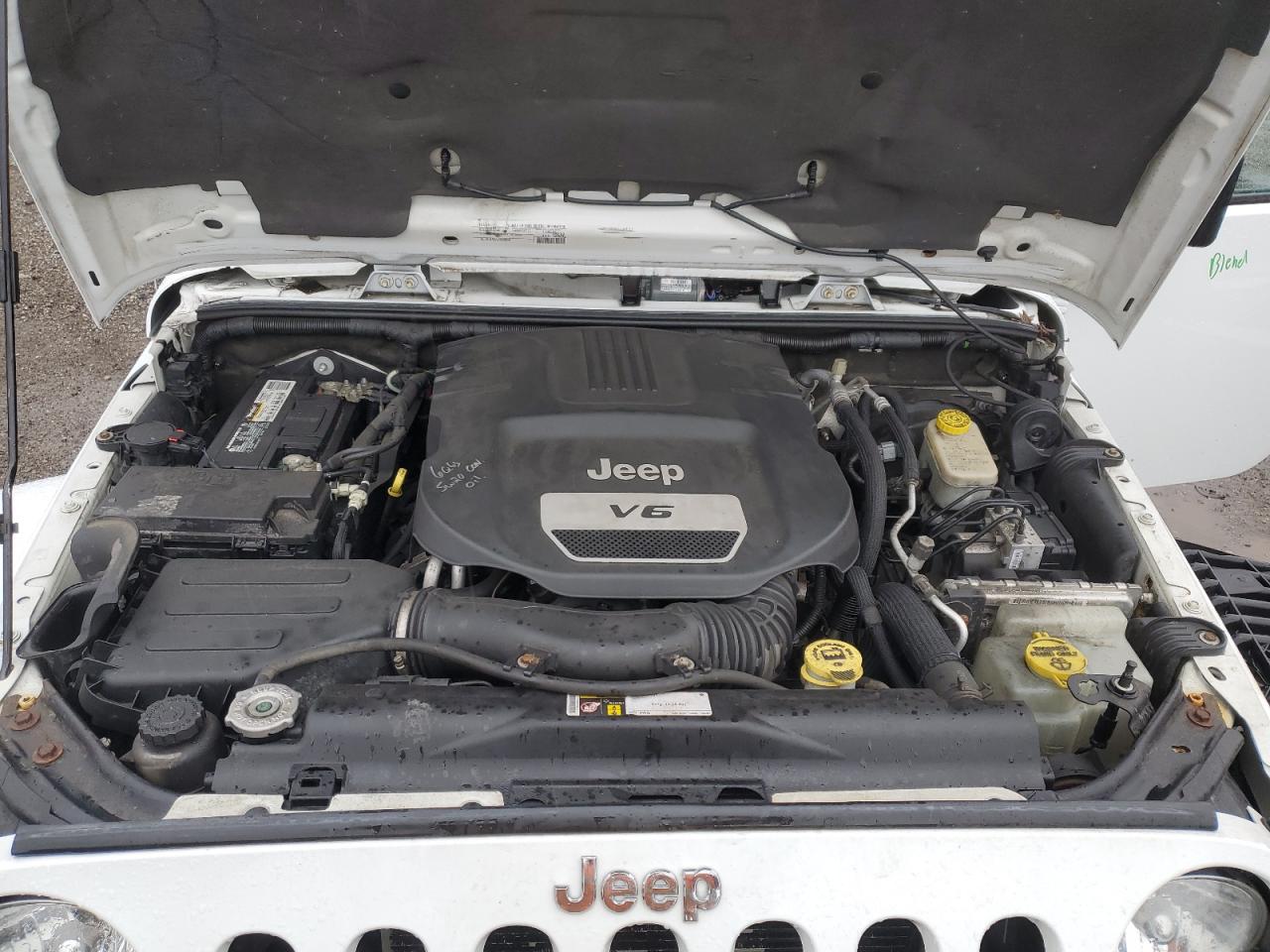 2015 Jeep Wrangler VIN 1C4HJWFG5FL678838 Copart auction photo, front end damage thumbnail 12