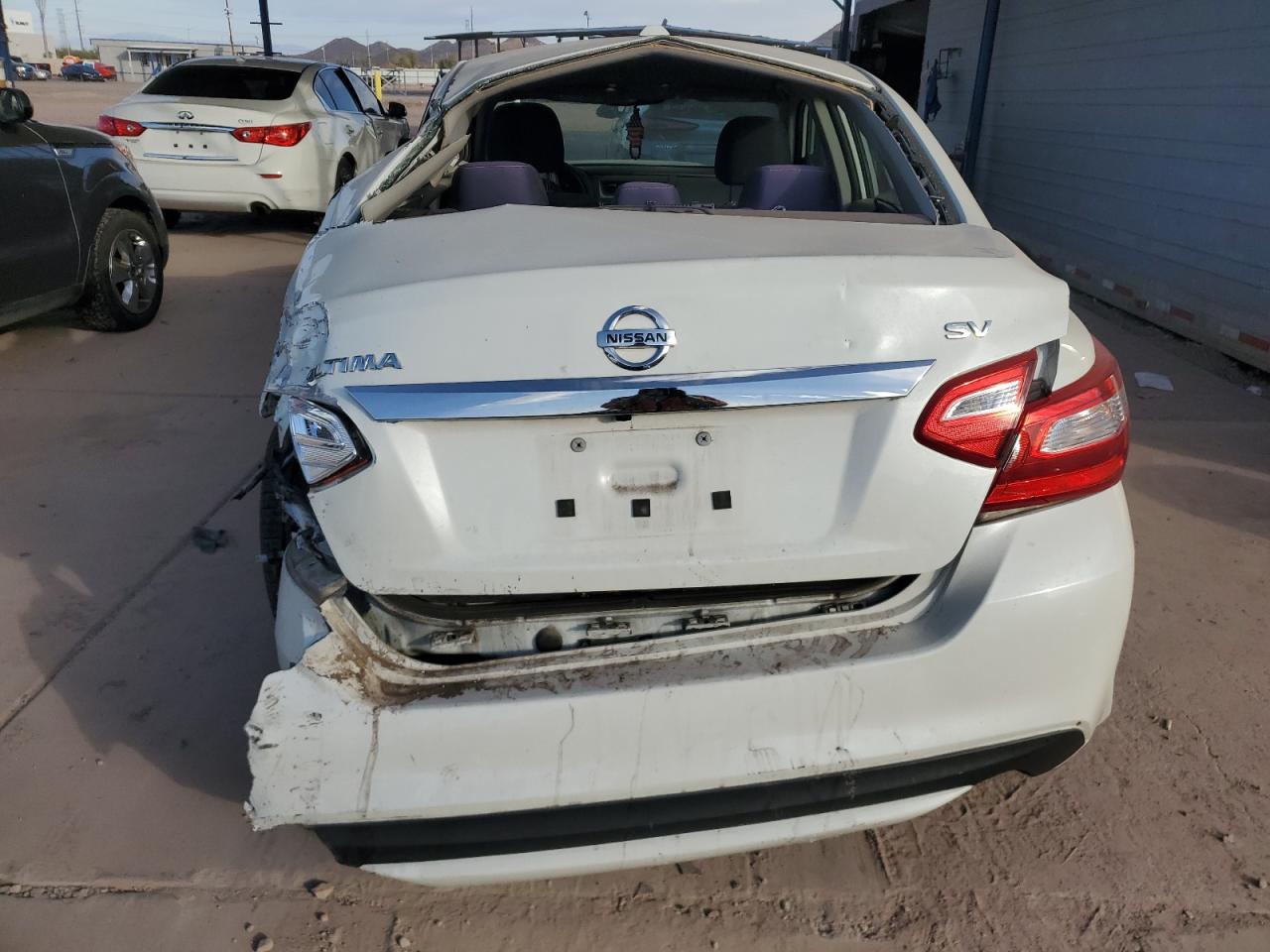 2017 Nissan Altima VIN 1N4AL3AP2HC142116 Copart auction photo, all over damage thumbnail 6