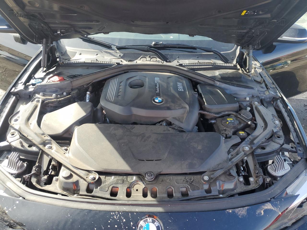 2018 BMW 4er VIN WBA4Z1C56JEC72044 Copart auction photo, front end / minor dent/scratches damage thumbnail 13