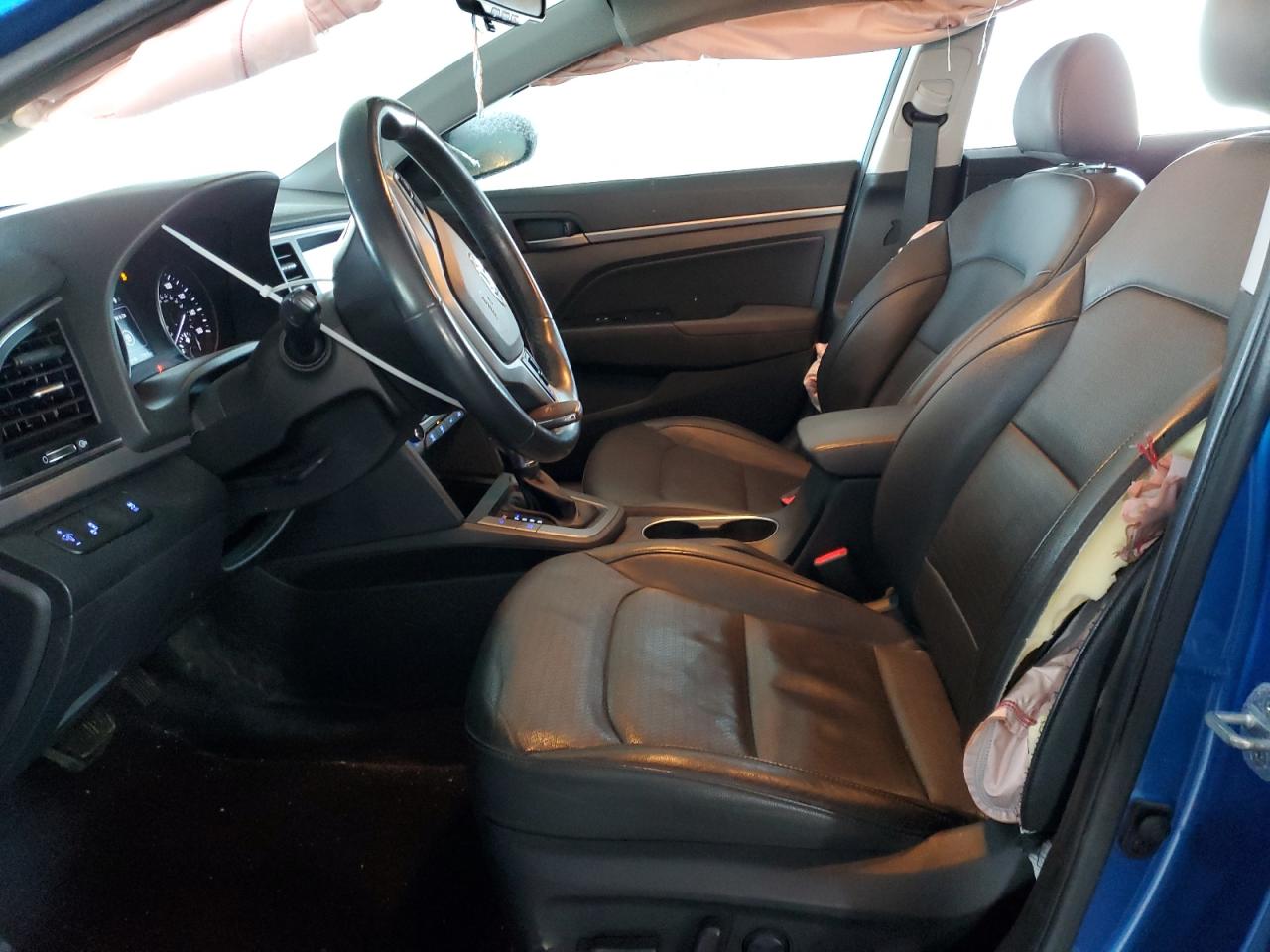 2017 Hyundai Elantra VIN 5NPD84LF6HH058971 Copart auction photo, side / front end damage thumbnail 7