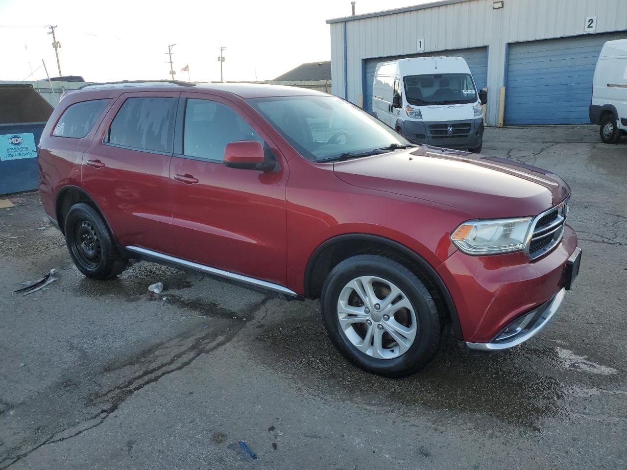 2014 Dodge Durango VIN 1C4RDJAG6EC980059 Copart auction photo, rear end / minor dent/scratches damage thumbnail 4