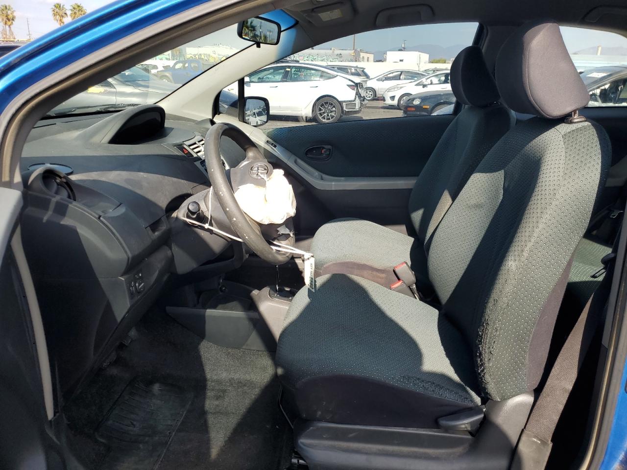 2008 Toyota Yaris VIN JTDJT923385155969 Copart auction photo, all over damage thumbnail 7