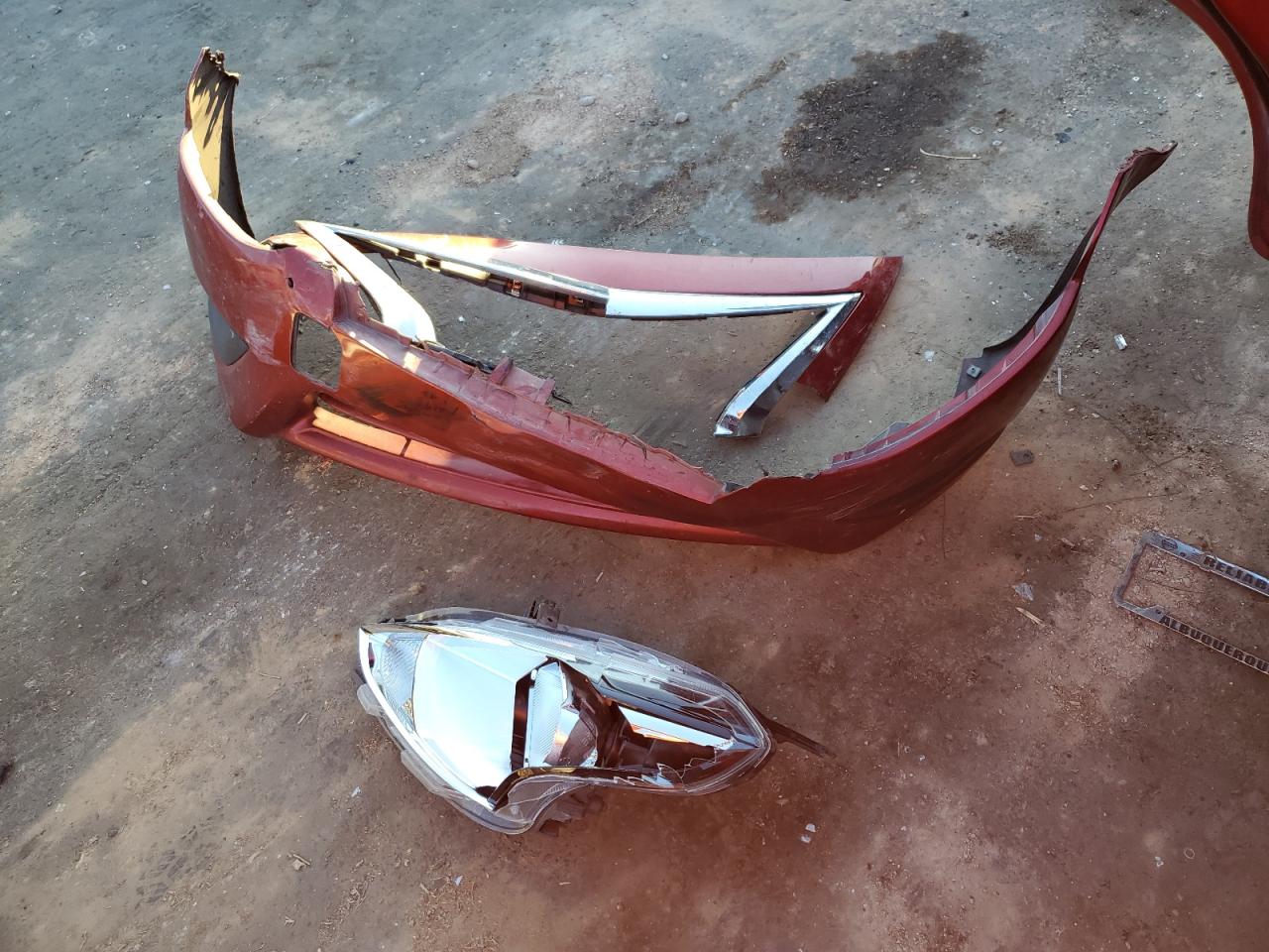 2019 Nissan Versa VIN 3N1CN7AP8KL825943 Copart auction photo, front end damage thumbnail 15