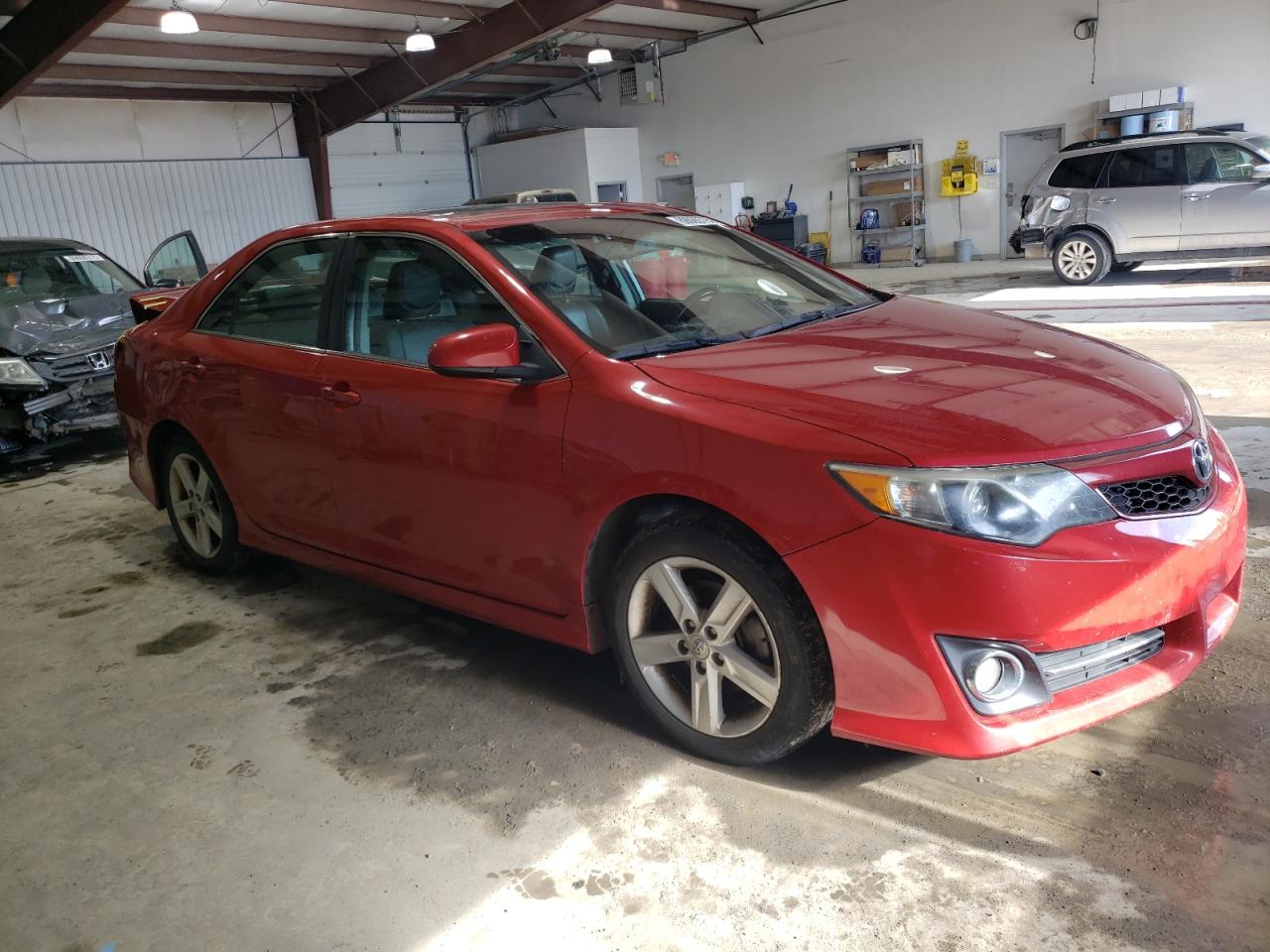 2012 Toyota Camry VIN 4T1BF1FK1CU607071 Copart auction photo, rear end / front end damage thumbnail 4