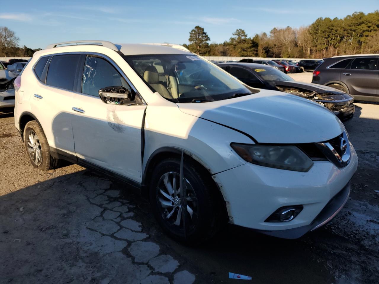 2015 Nissan Rogue VIN 5N1AT2MT6FC790371 Copart auction photo, mechanical damage thumbnail 4
