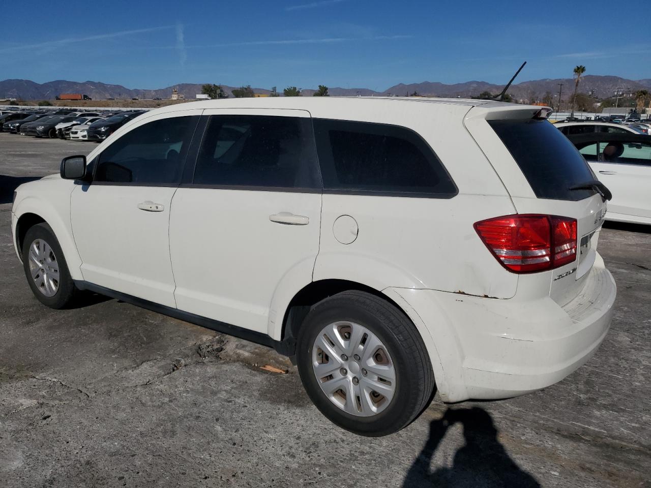 2014 Dodge Journey VIN 3C4PDCABXET267533 Copart auction photo, mechanical / rear end damage thumbnail 2
