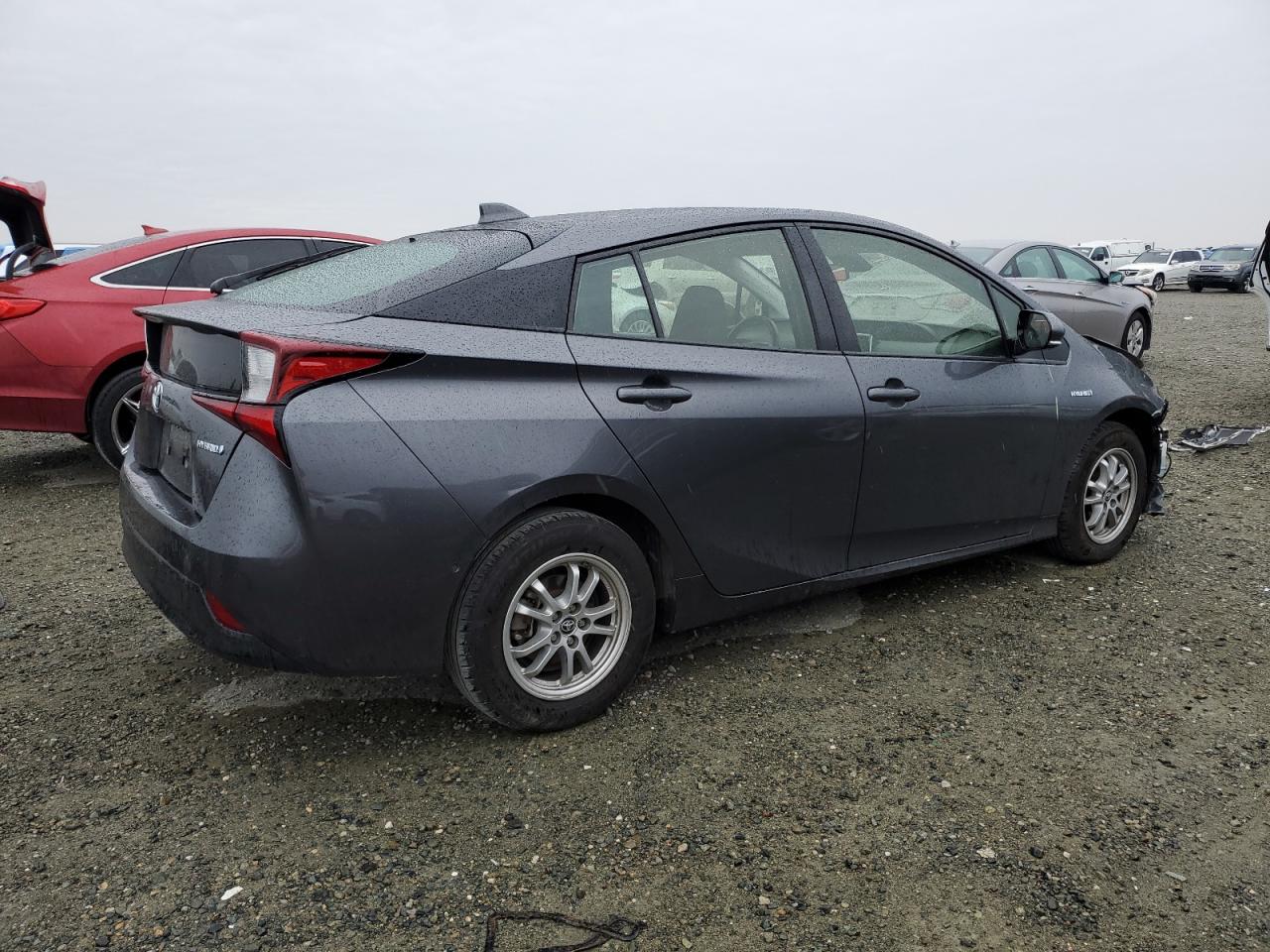 2020 Toyota Prius VIN JTDKARFU9L3110553 Copart auction photo, front end / mechanical damage thumbnail 3