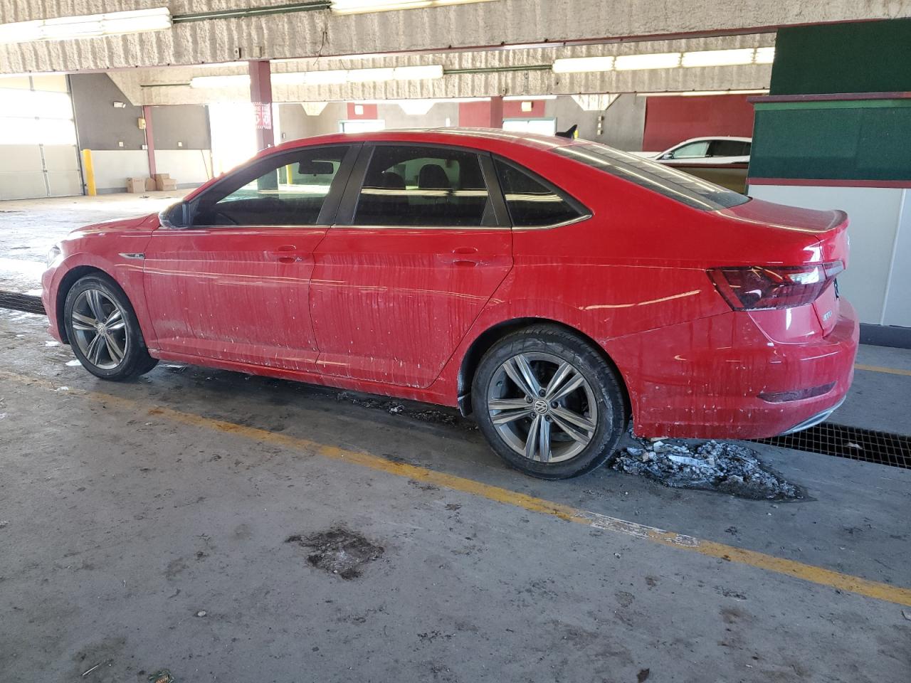 2020 Volkswagen Jetta VIN 3VWN57BU3LM087455 Copart auction photo, side / front end damage thumbnail 2