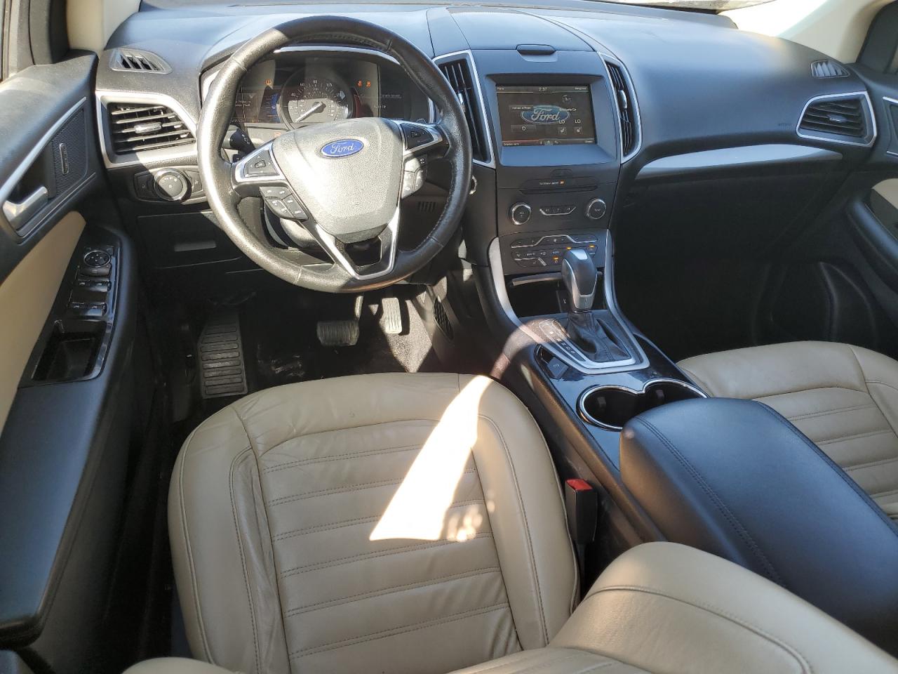 2015 Ford Edge VIN 2FMTK4J99FBB79654 Copart auction photo, rear end damage thumbnail 8