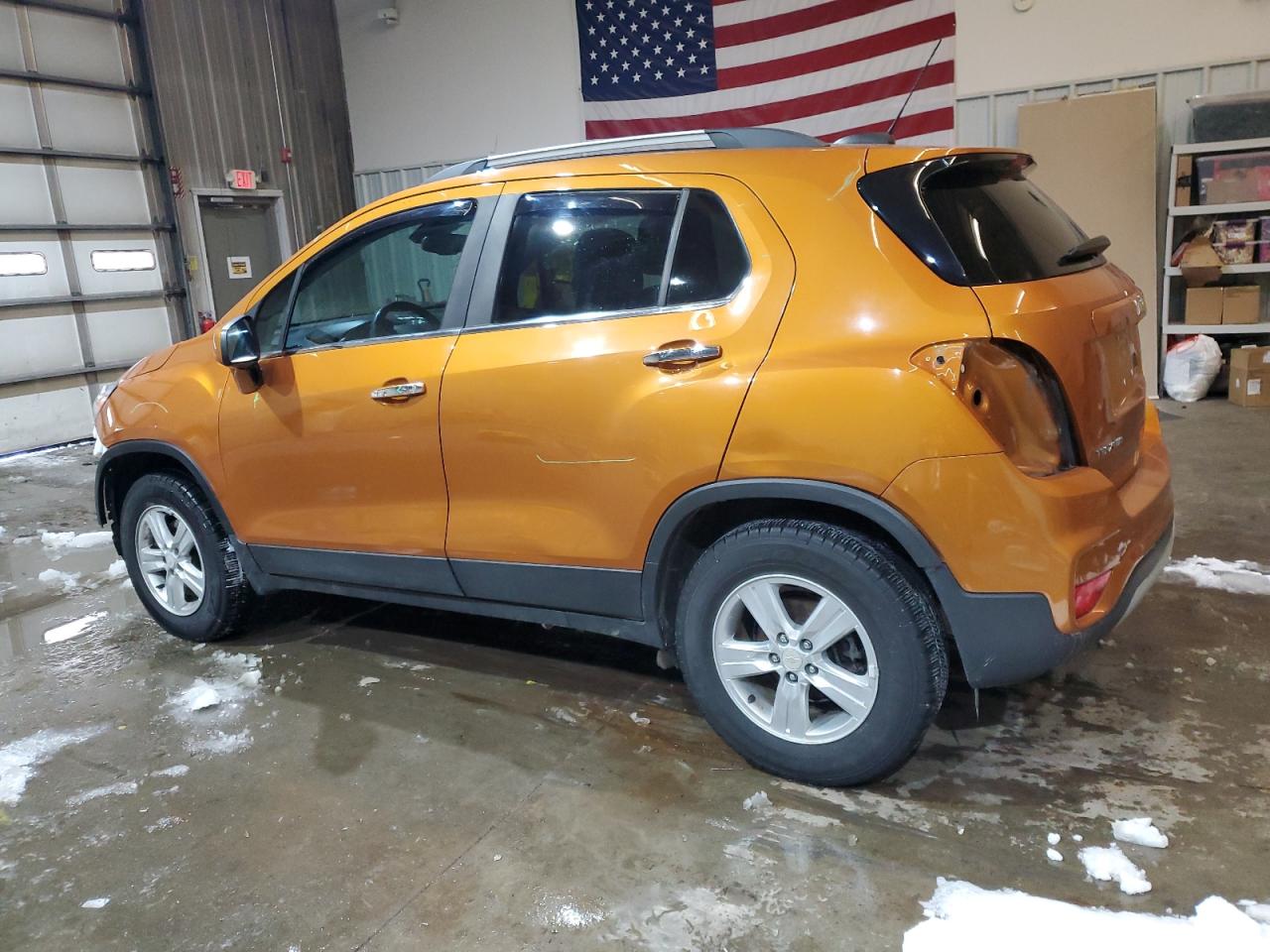2017 Chevrolet Trax VIN 3GNCJPSB3HL181926 Copart auction photo, front end / rear end damage thumbnail 2