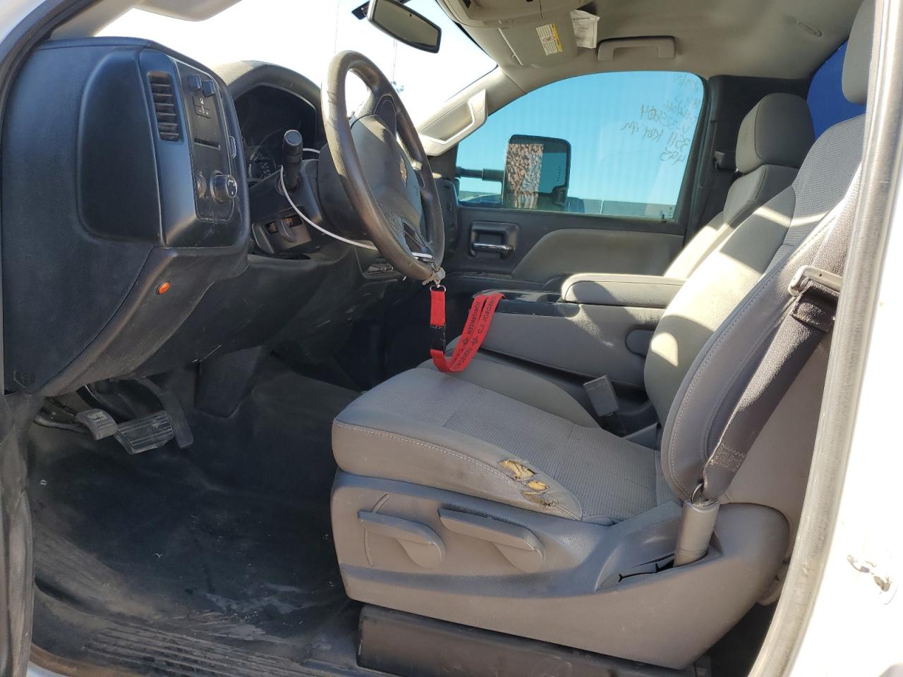 2018 Chevrolet Silverado VIN 1GC0CUEG9JZ325604 Copart auction photo, side / rear end damage thumbnail 7
