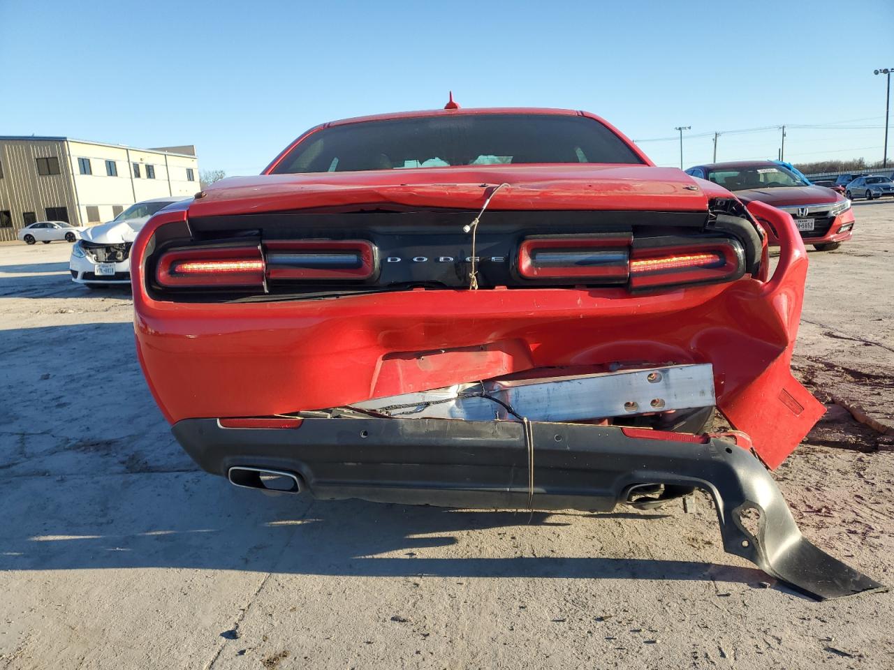 2016 Dodge Challenger VIN 2C3CDZAG1GH225474 Copart auction photo, rear end / front end damage thumbnail 6