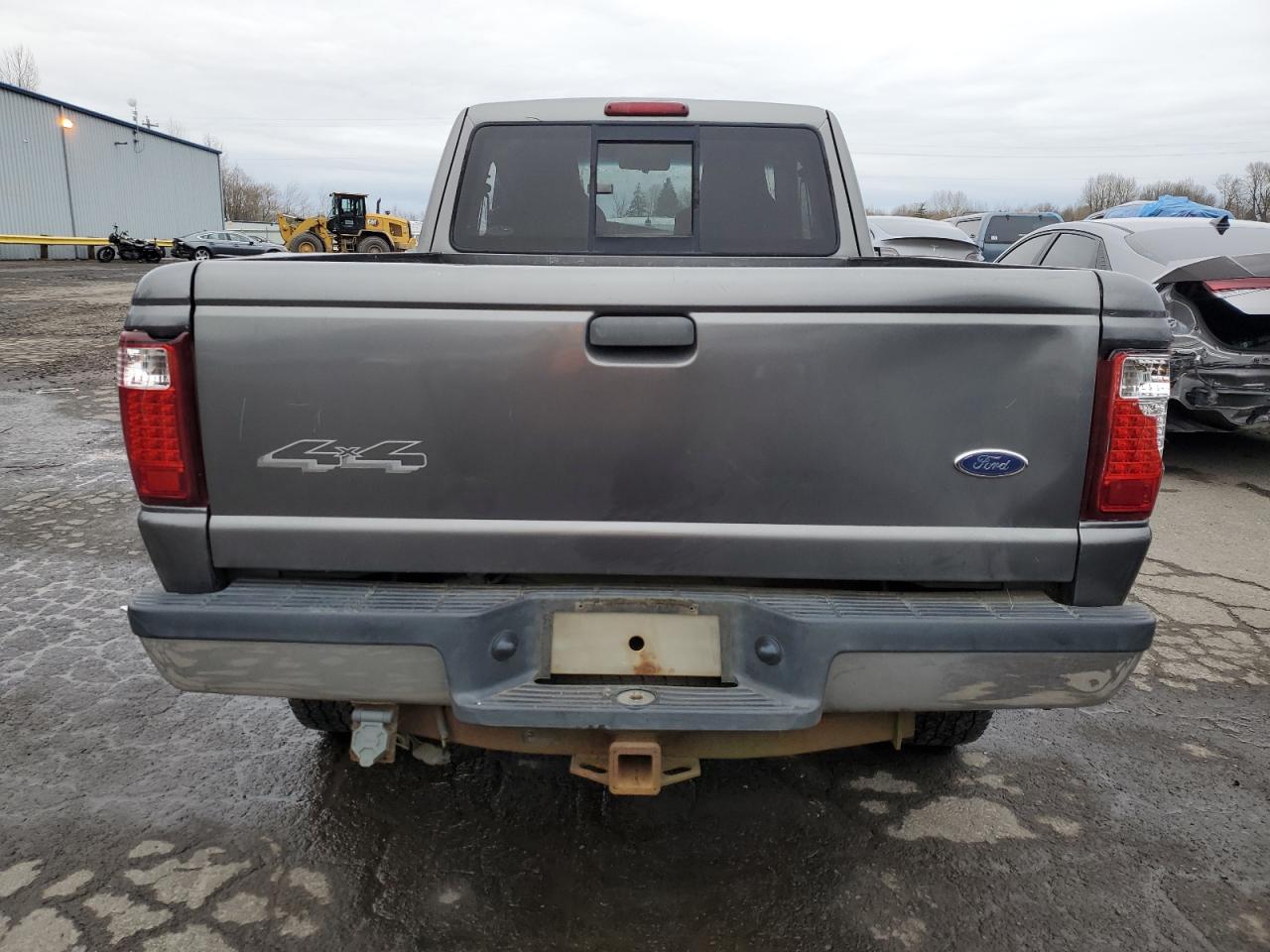 2004 Ford Ranger VIN 1FTZR45E24PA05710 Copart auction photo, all over damage thumbnail 6