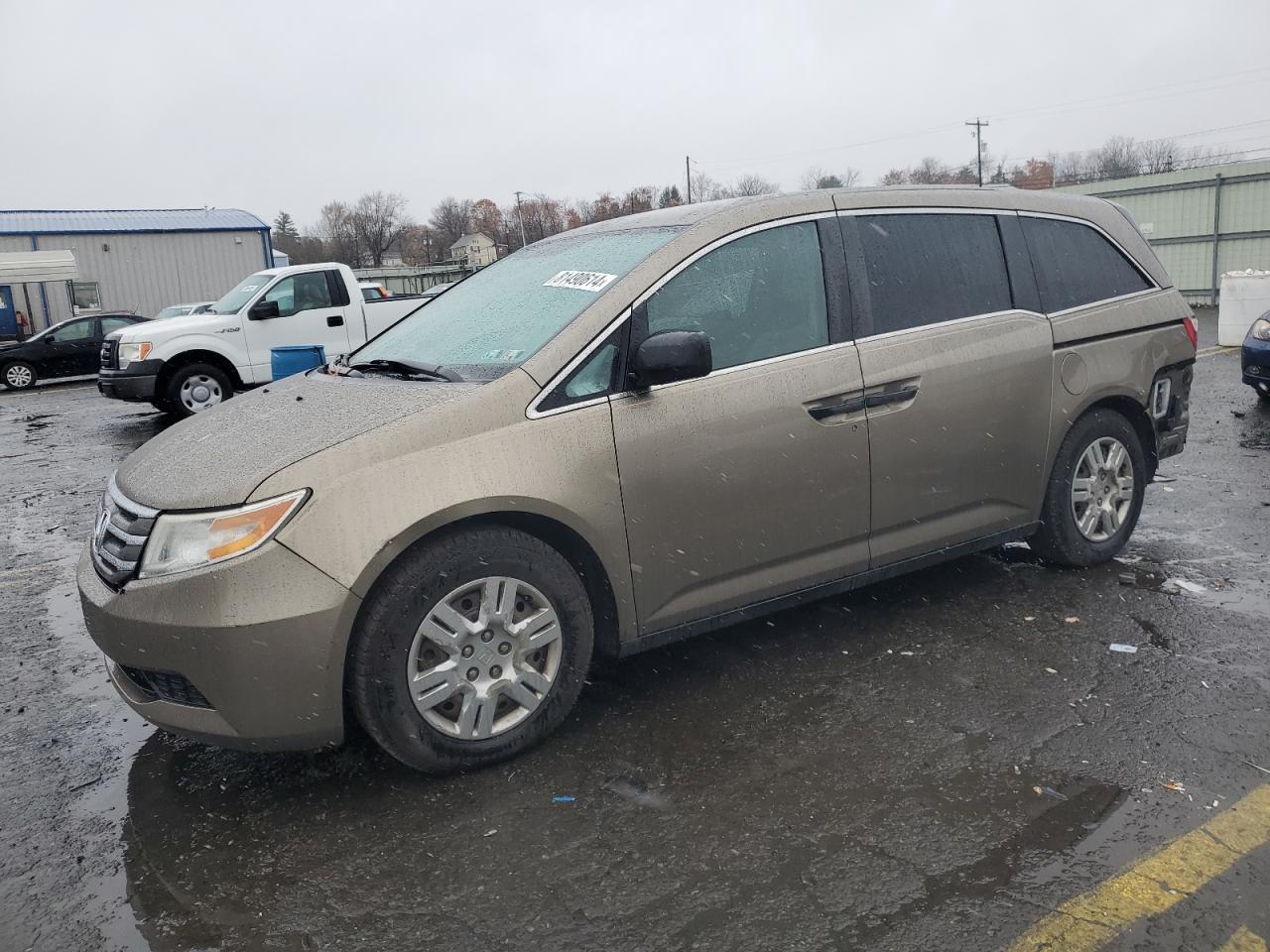 2013 Honda Odyssey VIN 5FNRL5H27DB077487