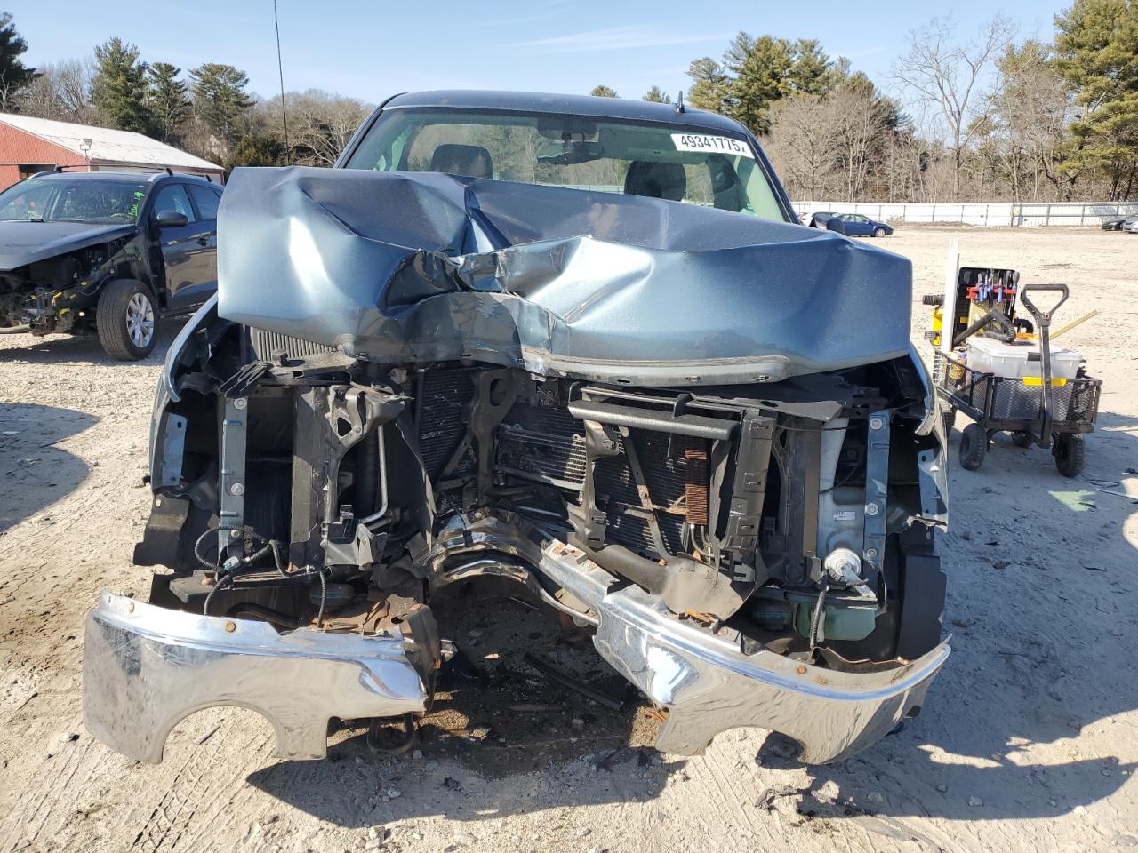 2013 GMC Sierra VIN 1GTN2TEA8DZ110511 Copart auction photo, front end / minor dent/scratches damage thumbnail 5