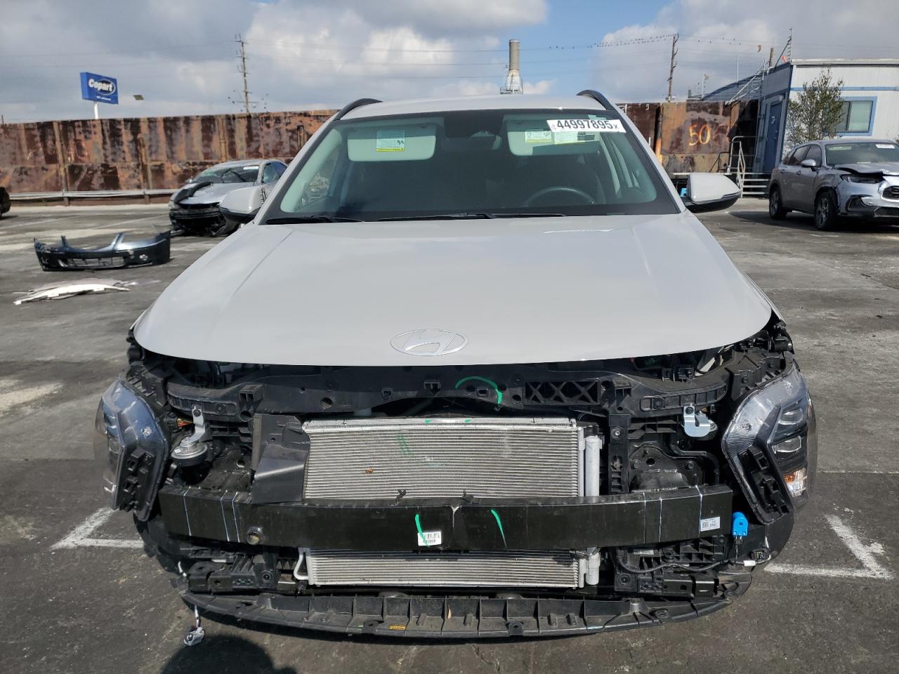 2024 Hyundai Kona VIN KM8HB3AB4RU118973 Copart auction photo, front end / rear end damage thumbnail 5