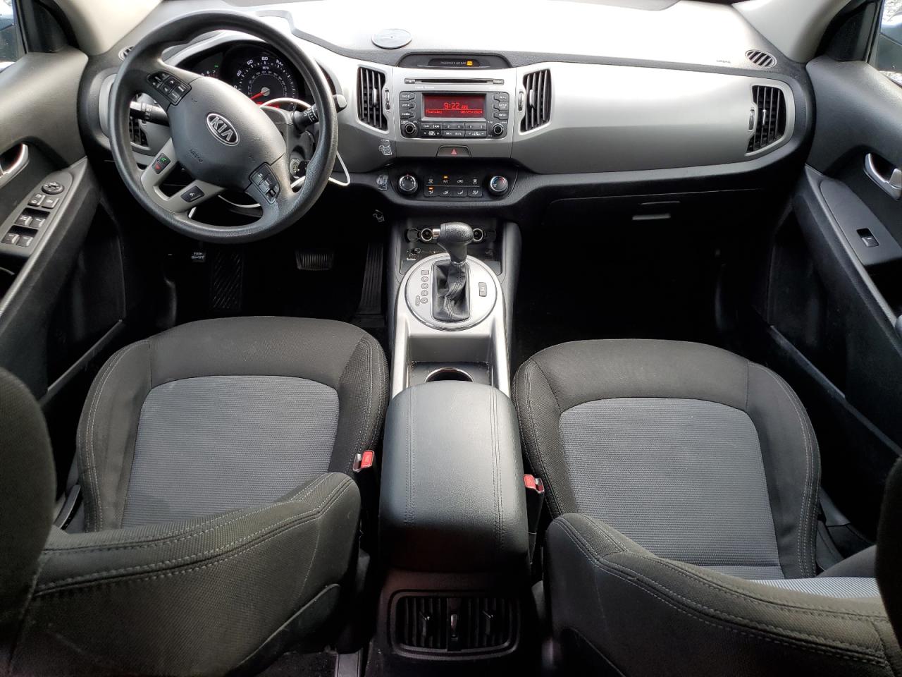 2015 KIA Sportage VIN KNDPBCAC6F7793226 Copart auction photo, front end / side damage thumbnail 8