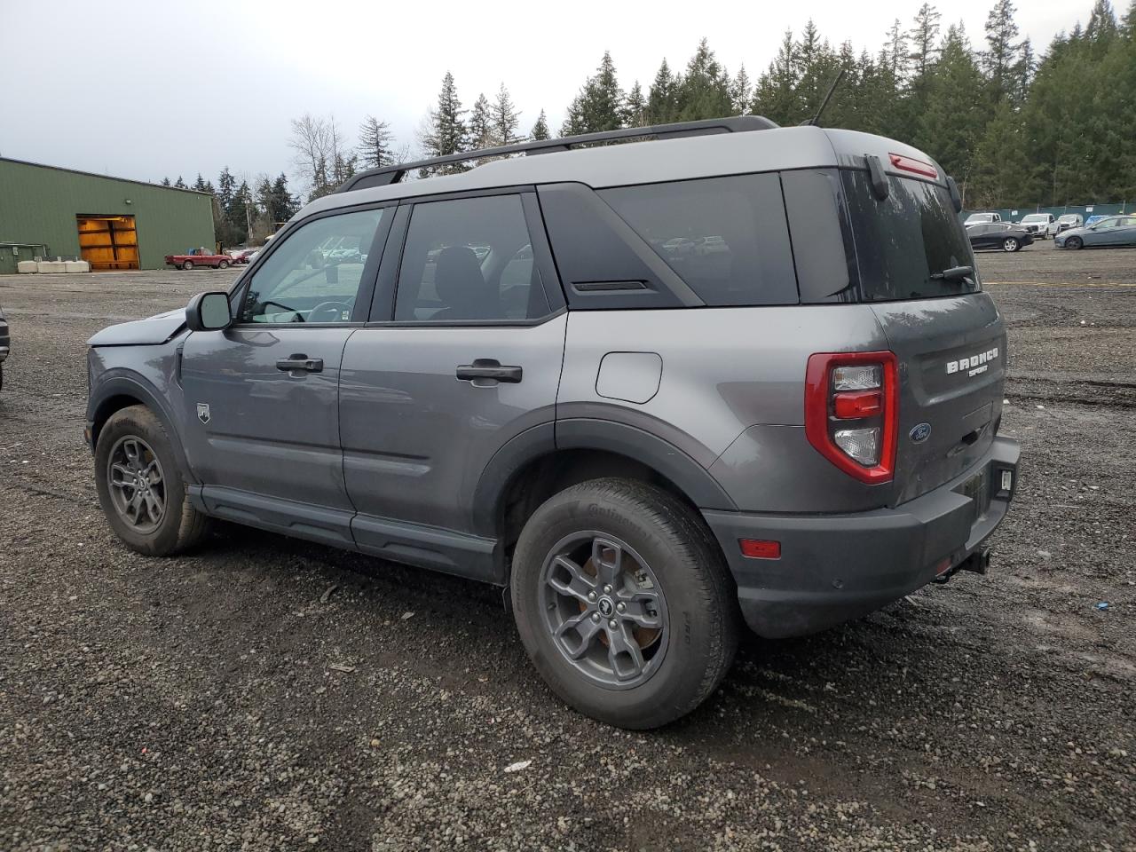 2023 Ford Bronco VIN 3FMCR9B61PRD46086 Copart auction photo, front end / mechanical damage thumbnail 2