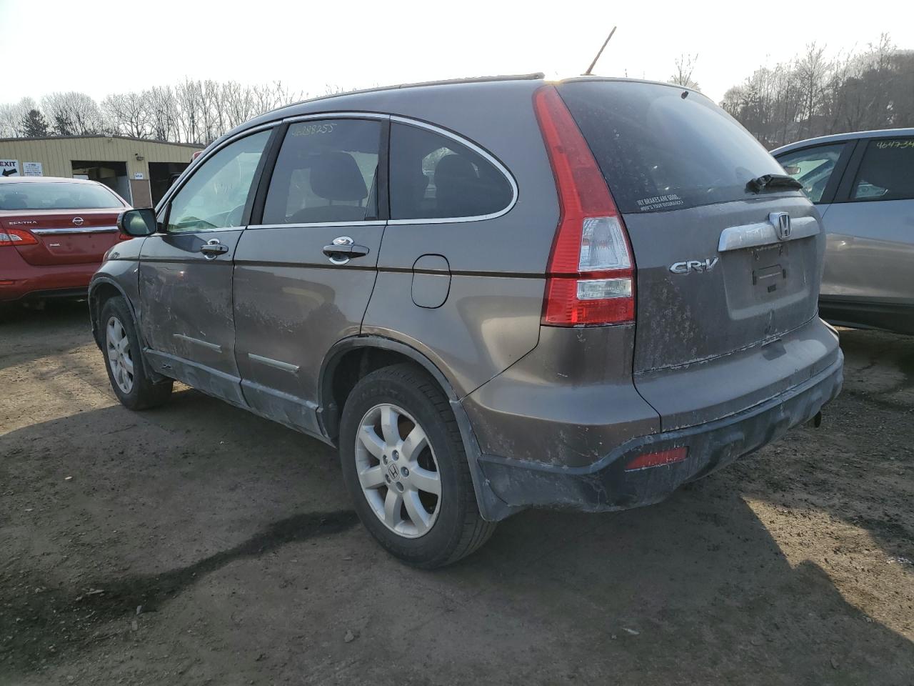 2009 Honda CR-V VIN 5J6RE48769L016632 Copart auction photo, side / front end damage thumbnail 2