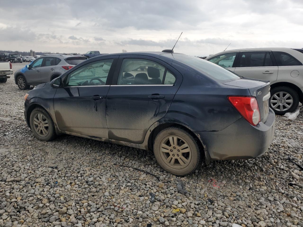 2016 Chevrolet Sonic VIN 1G1JC5SH8G4182988 Copart auction photo, side damage thumbnail 2