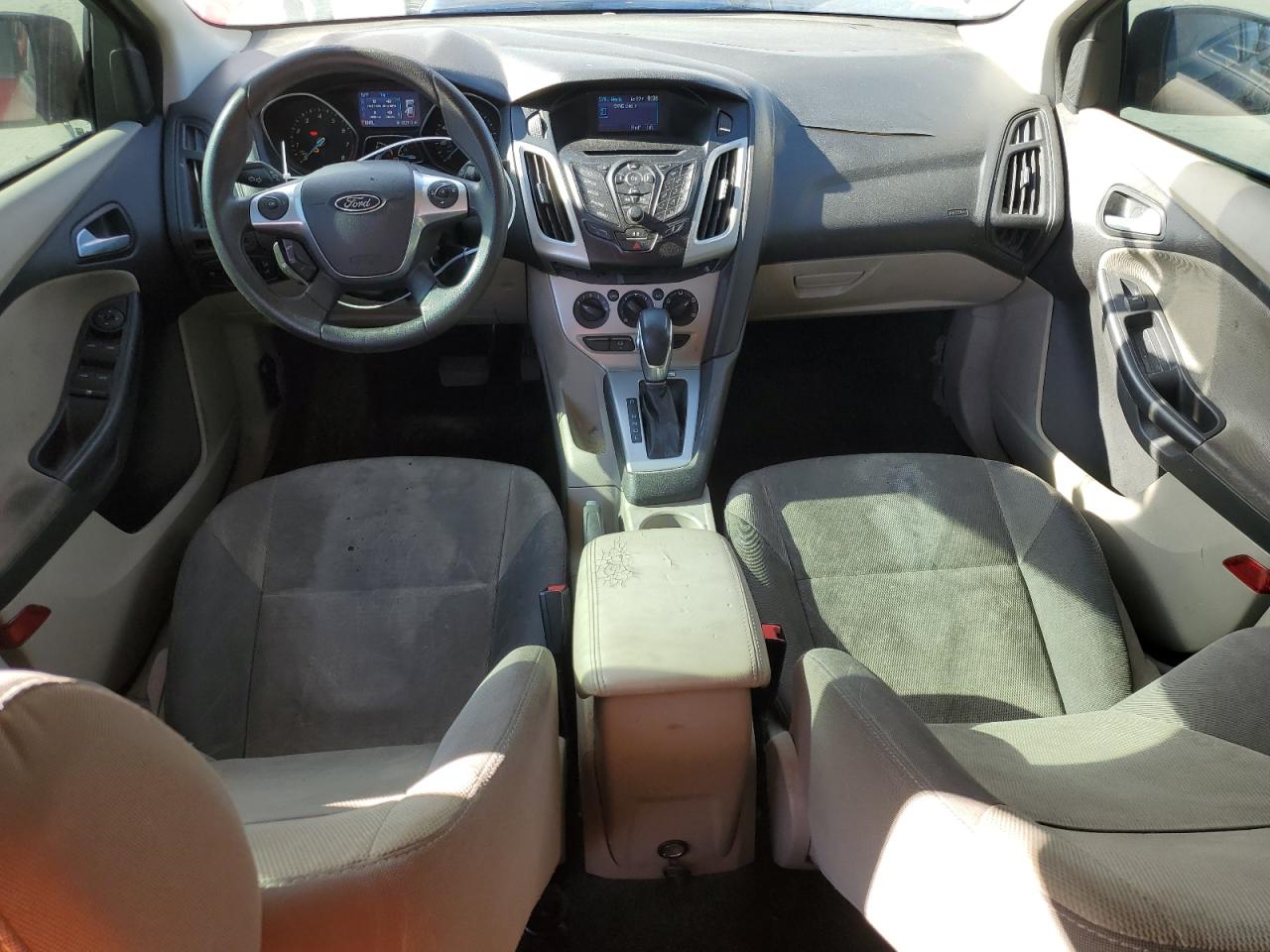 2014 Ford Focus VIN 1FADP3F23EL130633 Copart auction photo, rear end / minor dent/scratches damage thumbnail 8