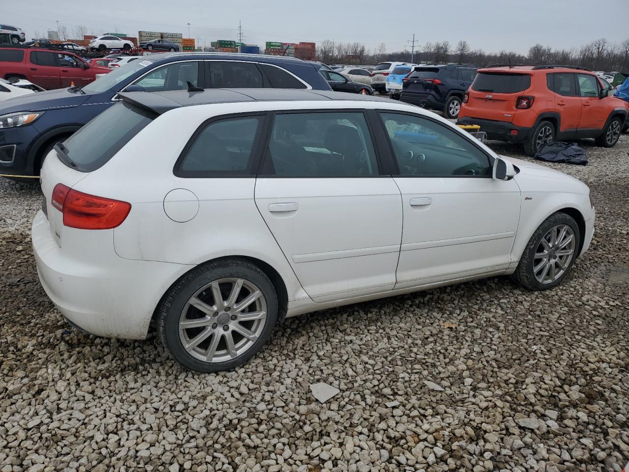 2012 Audi A3 VIN WAUKJAFMXCA055167 Copart auction photo, front end damage thumbnail 3