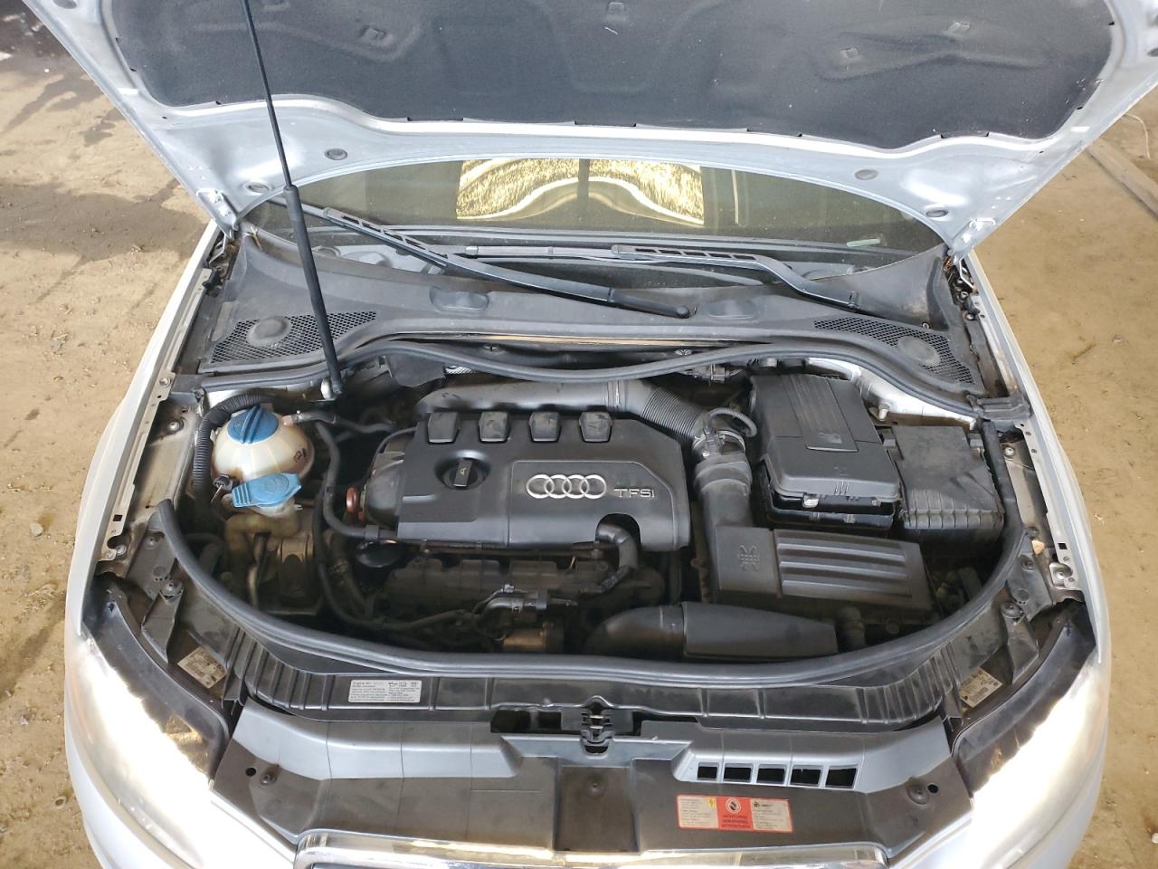 2010 Audi A3 VIN WAUKEAFM4AA087016 Copart auction photo, side / undercarriage damage thumbnail 11