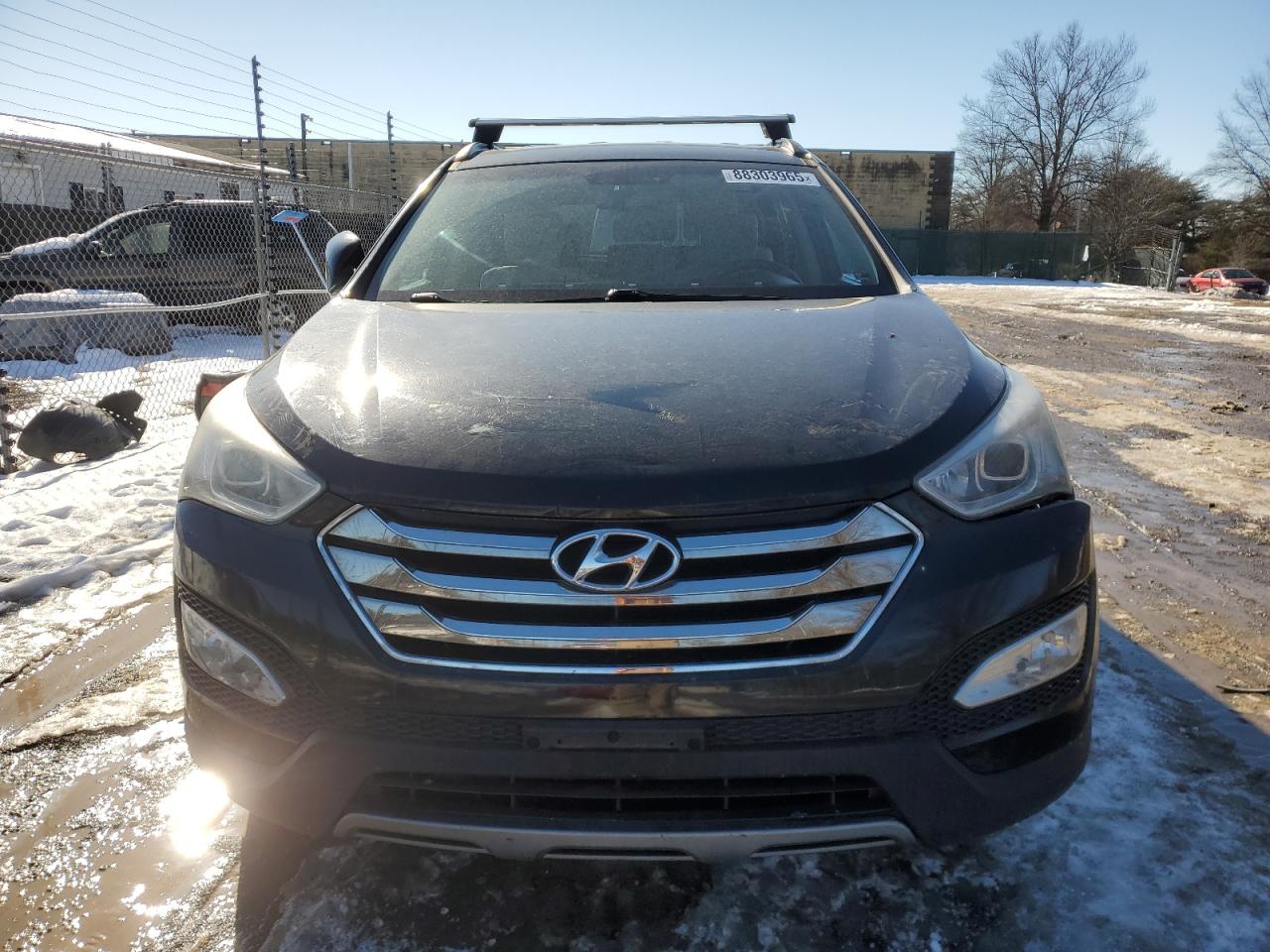 2015 Hyundai Santa Fe VIN 5XYZU3LBXFG264601 Copart auction photo, all over / minor dent/scratches damage thumbnail 5
