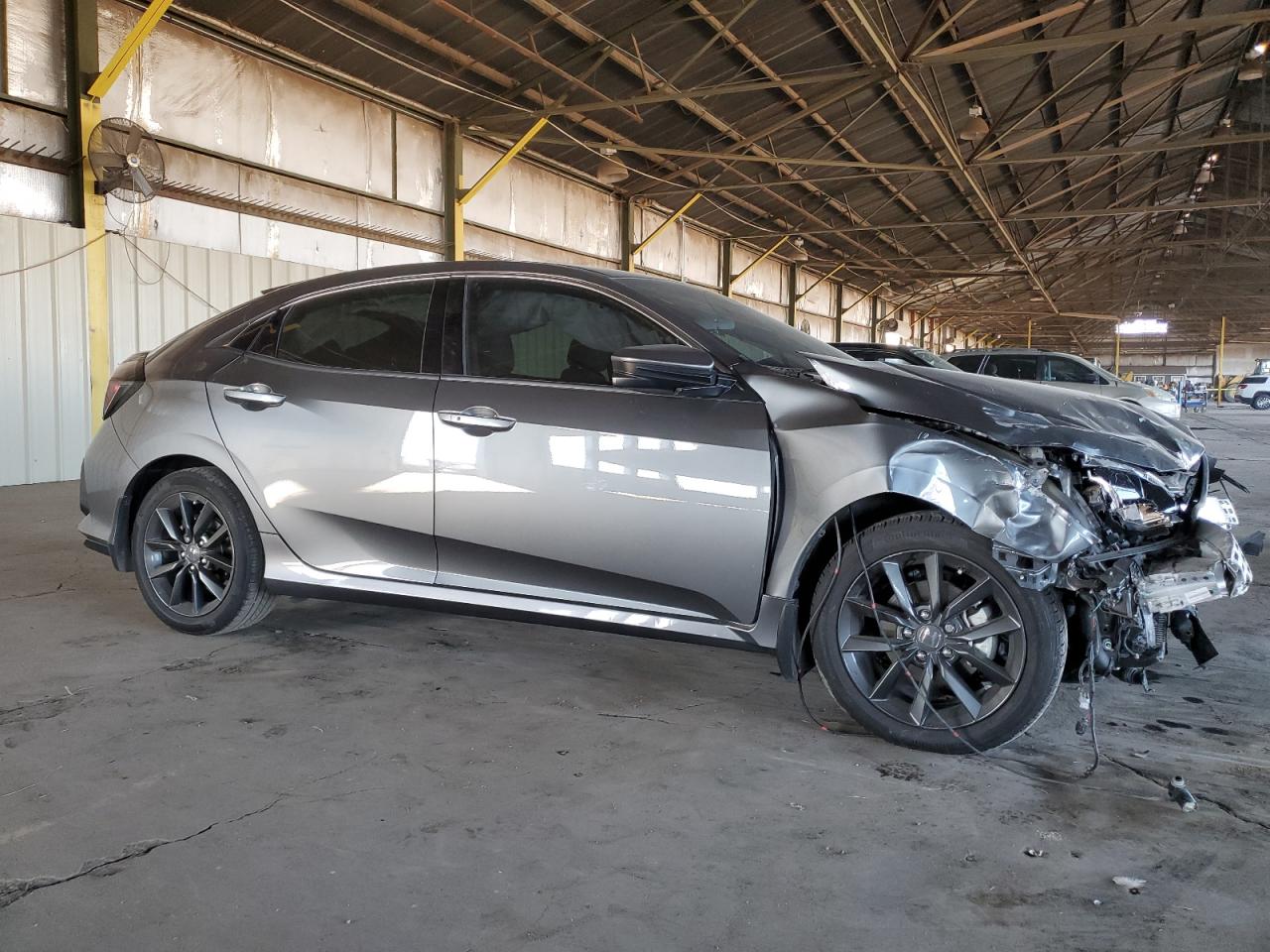 2021 Honda Civic VIN SHHFK7H63MU229042 Copart auction photo, front end / side damage thumbnail 4