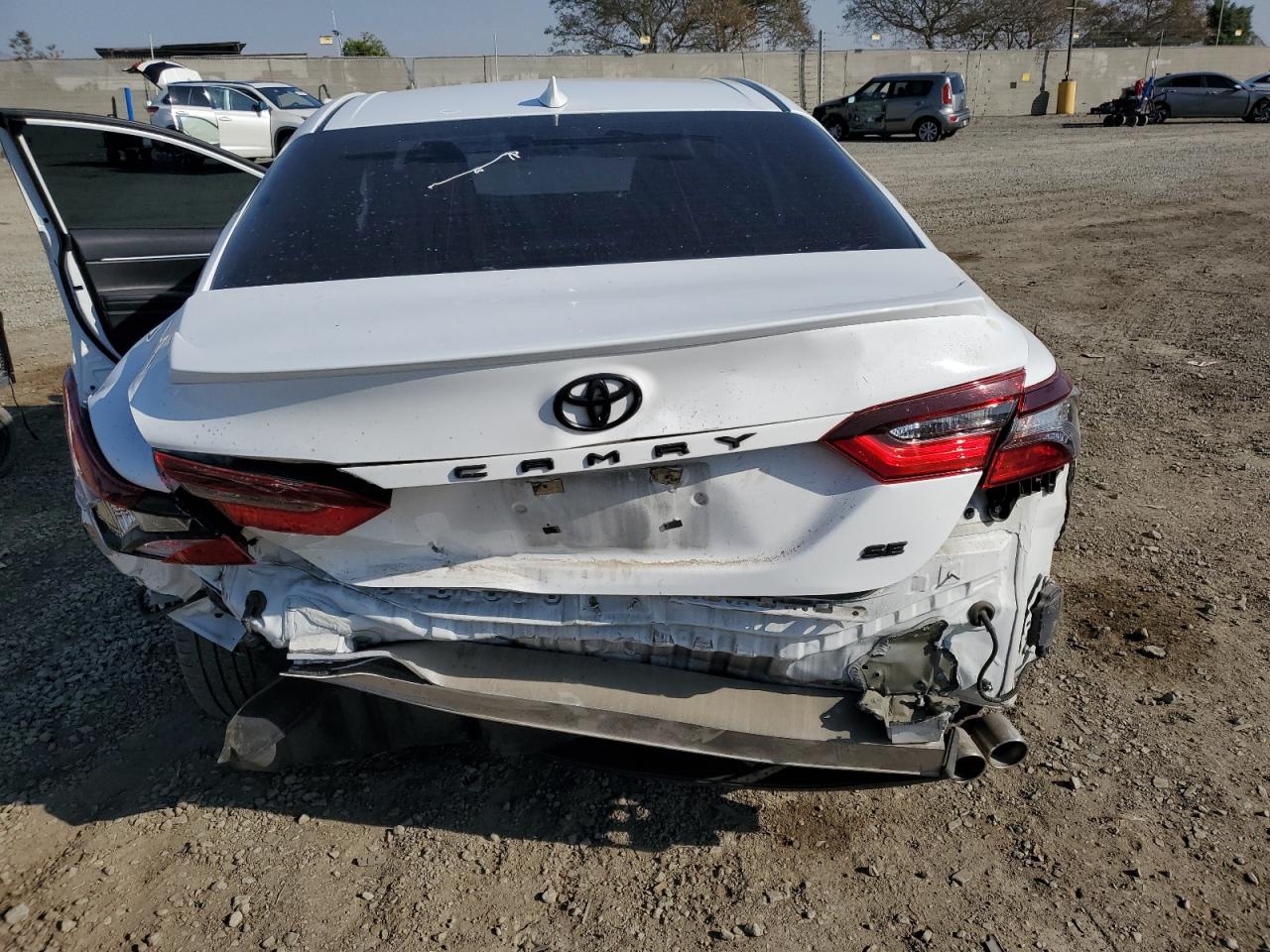 2021 Toyota Camry VIN 4T1G11AK4MU535358 Copart auction photo, rear end damage thumbnail 6