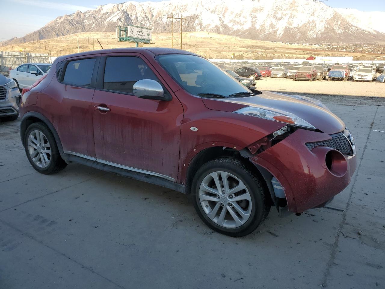 2011 Nissan Juke VIN JN8AF5MV8BT013249 Copart auction photo, front end damage thumbnail 4