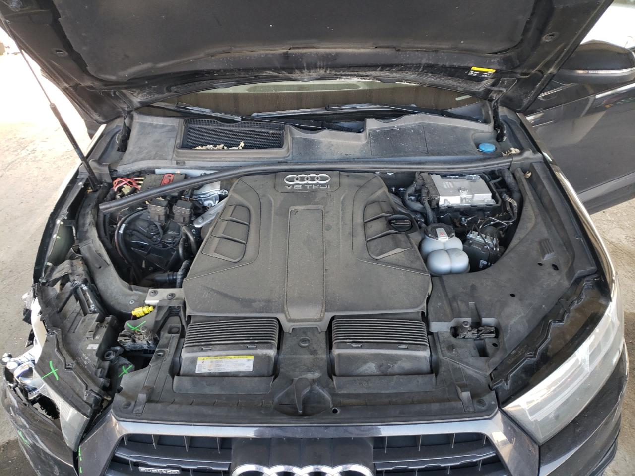 2018 Audi Q7 VIN WA1VAAF78JD043647 Copart auction photo, front end / side damage thumbnail 12