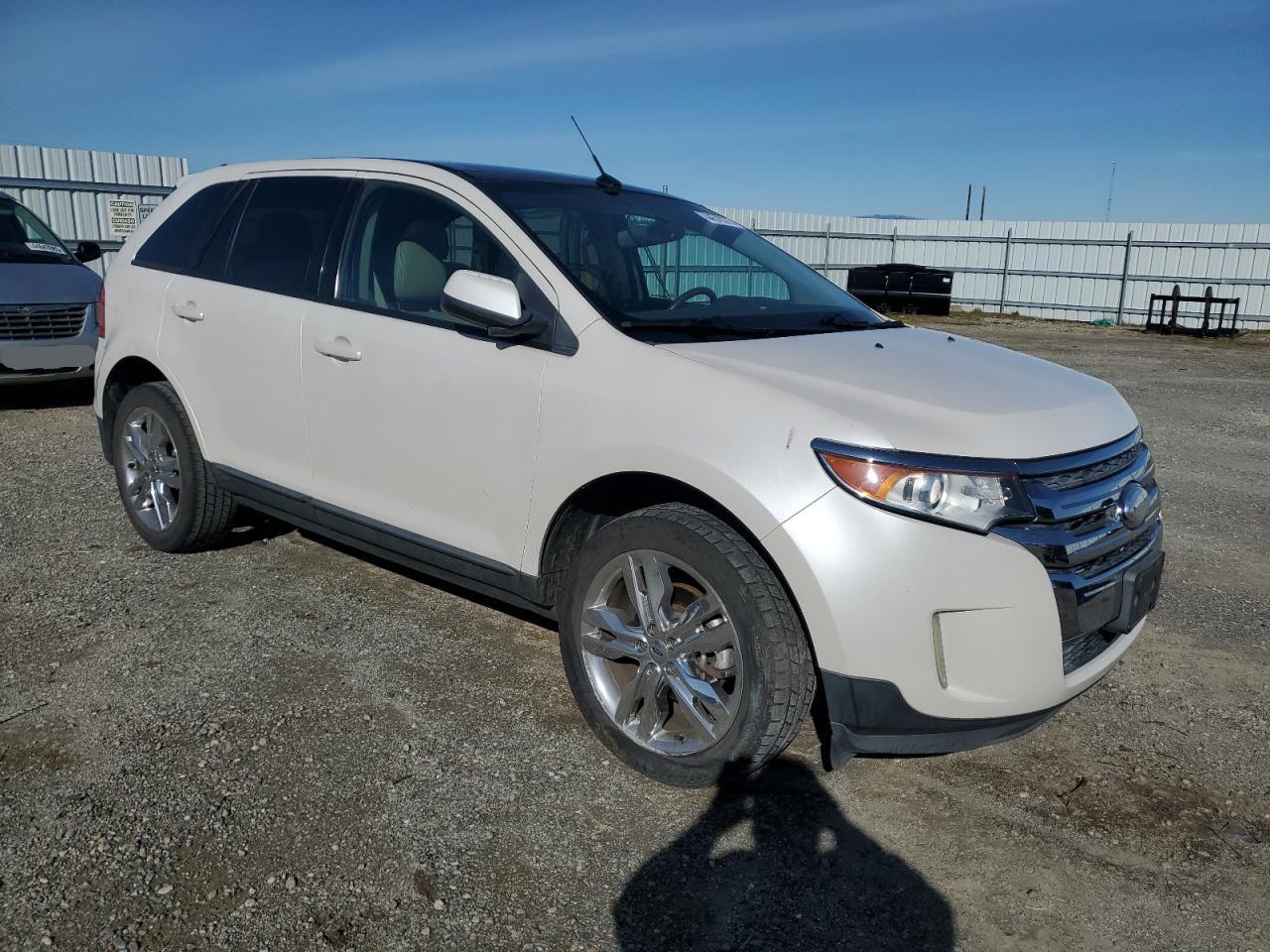 2014 Ford Edge VIN 2FMDK3JCXEBA50539 Copart auction photo, side damage thumbnail 4