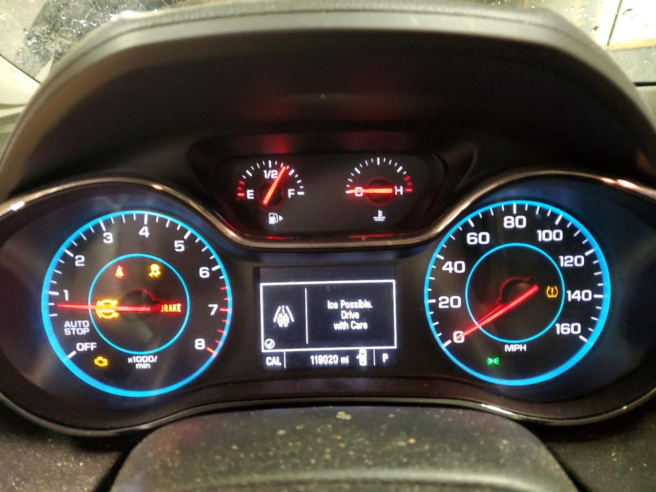 2016 Chevrolet Cruze VIN 1G1BC5SM0G7300807 Copart auction photo, front end / undercarriage damage thumbnail 9
