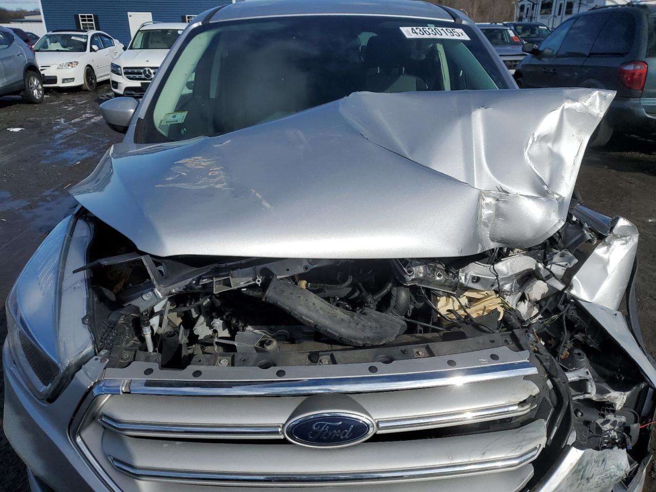 2019 Ford Escape VIN 1FMCU9GD9KUC13681 Copart auction photo, front end damage thumbnail 12
