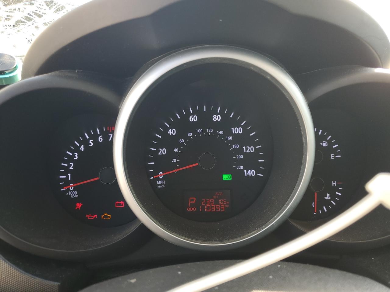2013 KIA Soul VIN KNDJT2A67D7546981 Copart auction photo, front end damage thumbnail 9