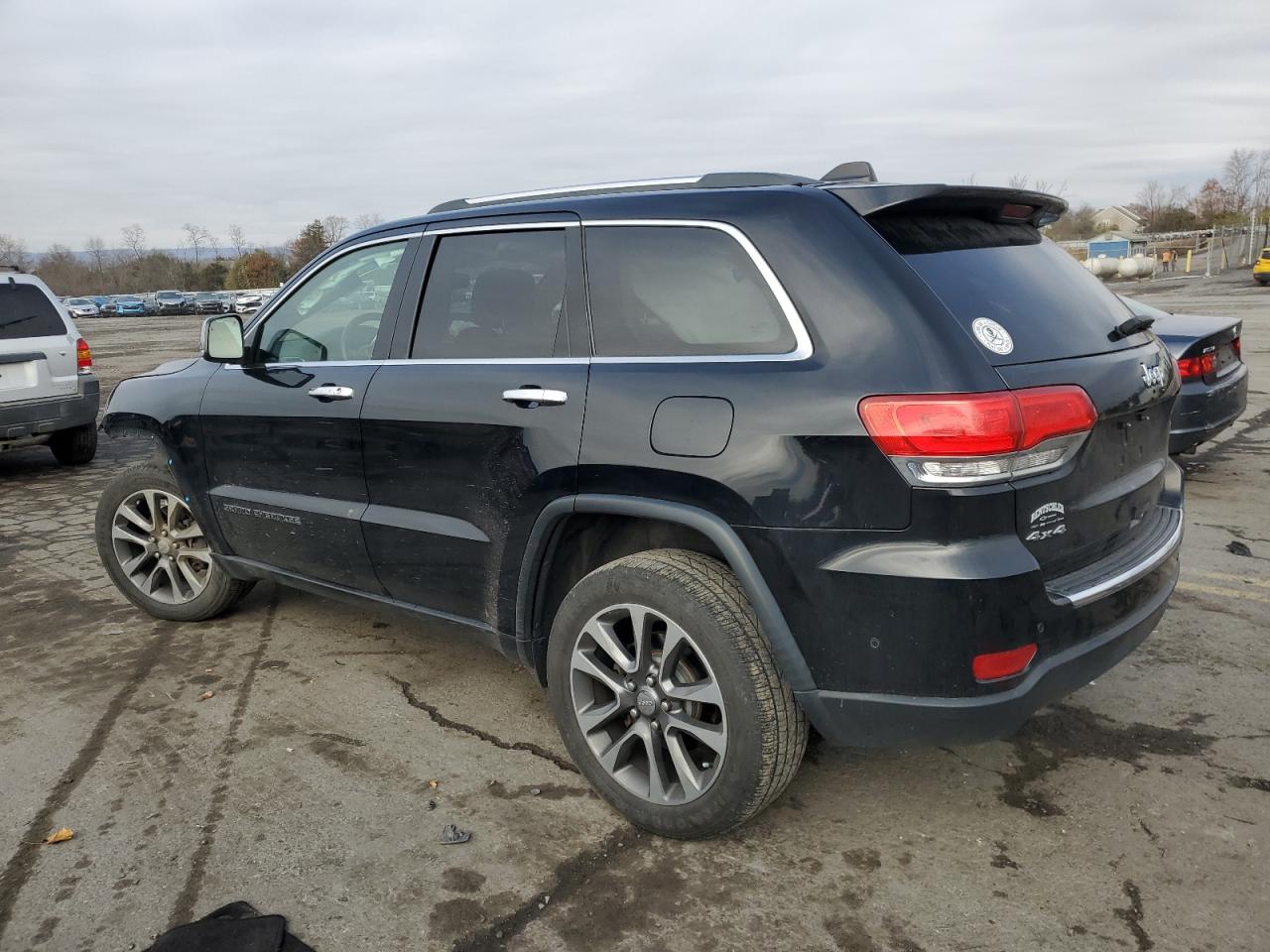 2018 Jeep Grand Cherokee VIN 1C4RJFBG3JC286461 Copart auction photo, front end / top/roof damage thumbnail 2
