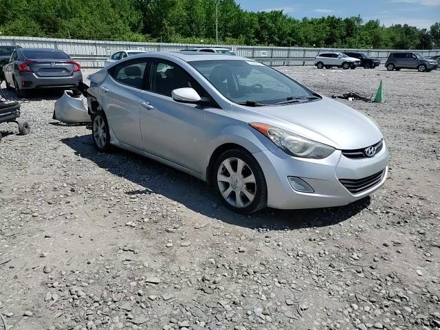 2012 Hyundai Elantra VIN KMHDH4AE8CU252079 Copart auction photo, rear end damage thumbnail 10