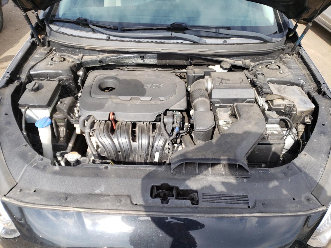 2018 Hyundai Sonata VIN 5NPE24AF7JH714125 Copart auction photo, vandalism / front end damage thumbnail 11
