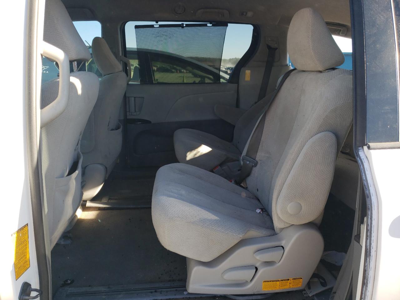 2014 Toyota Sienna VIN 5TDKK3DC1ES479672 Copart auction photo, all over damage thumbnail 11